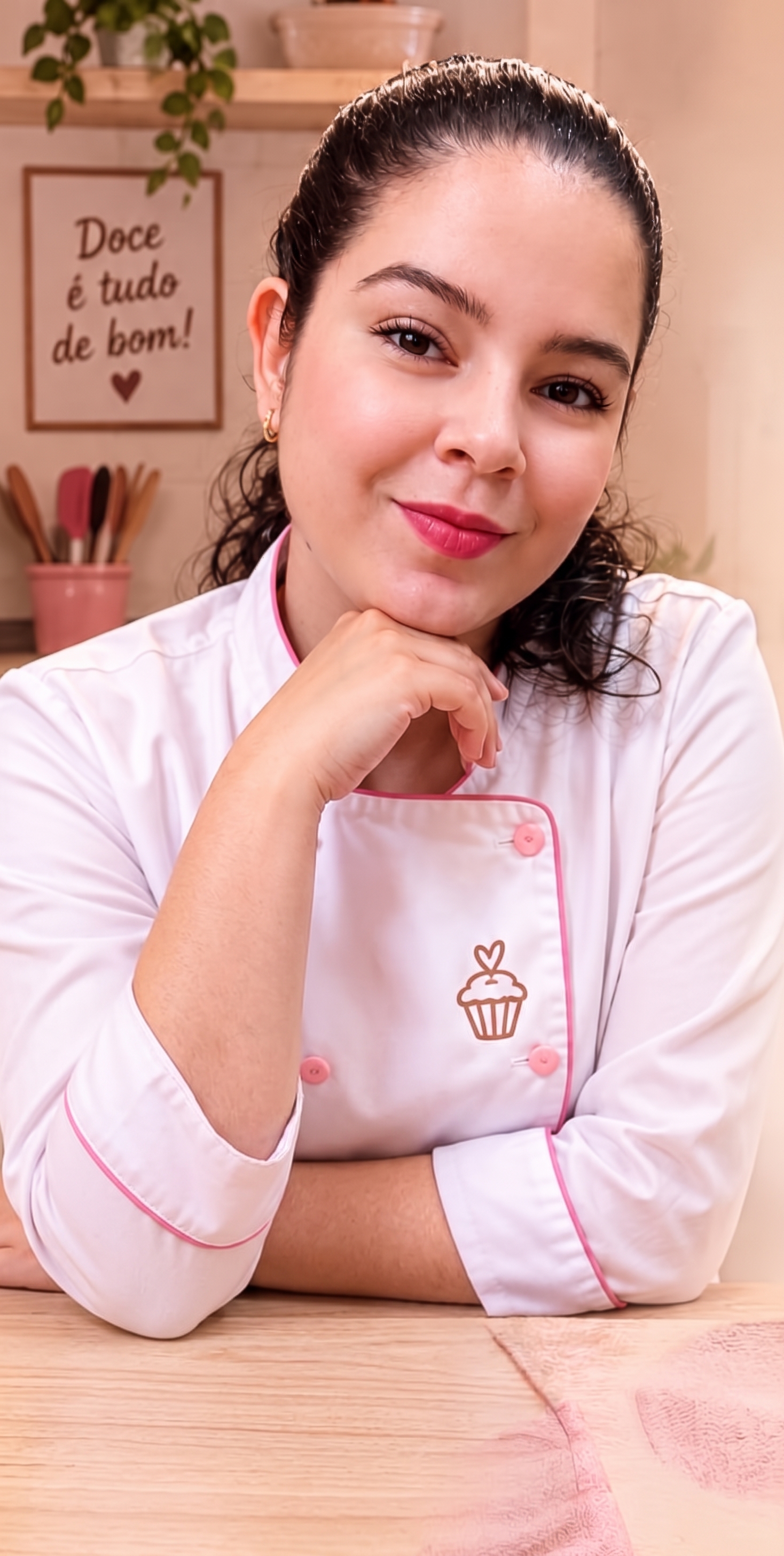Lorrany, confeiteira e fundadora da Cherry Doces